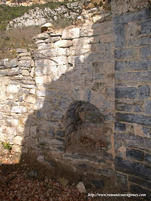 PRESBITERIO NORTE: HORNACINA